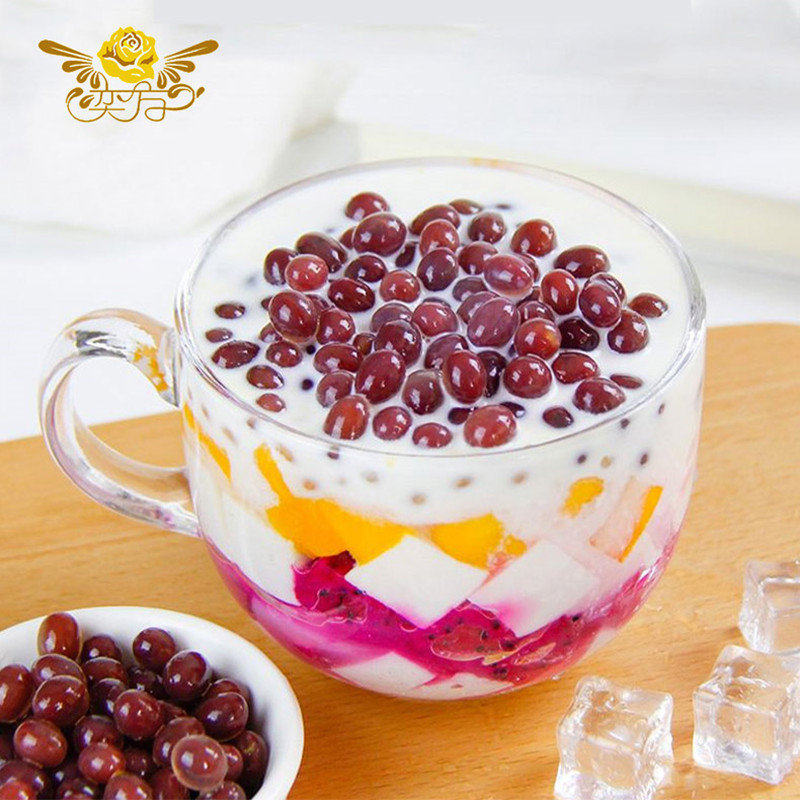 红豆雪精灵850g雪晶灵爆爆蛋爆爆珠奶茶小瓶装奶茶店专用原料