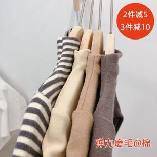 童装儿童打底衫高领男童内搭纯棉女童加厚t恤秋冬上衣宝宝加绒