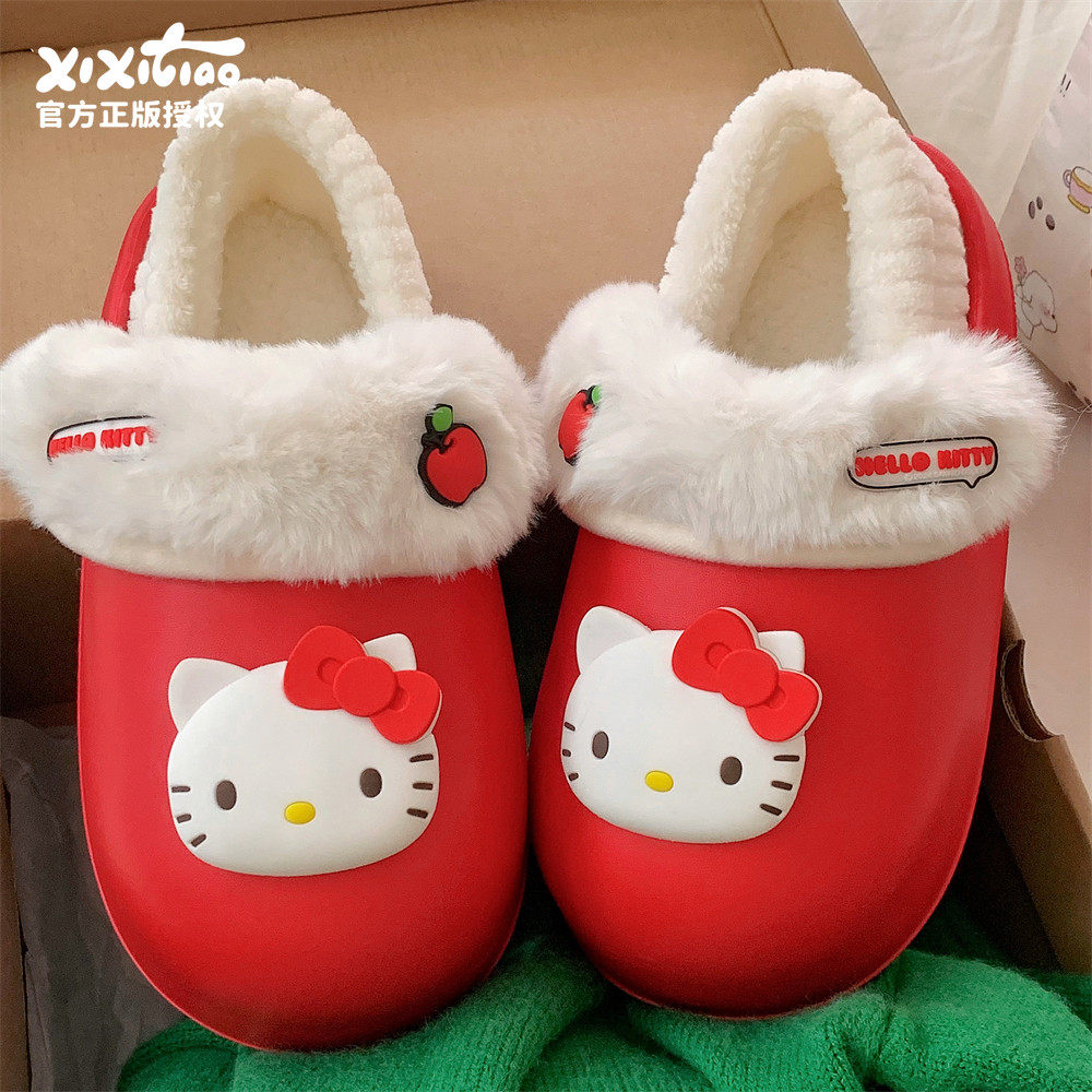 室内外防滑保暖防水壳子月子鞋