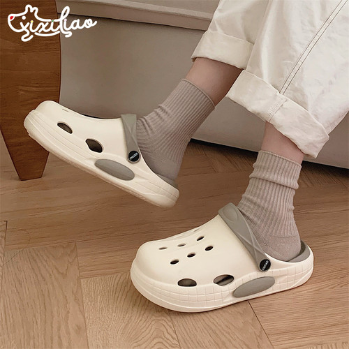 户外时尚凉拖夏季休闲洞洞鞋男女