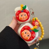 星星人适用倍思w04保护套MC1可爱倍思M2s e13 e10 wx5 E3耳机壳小众倍思AS01 1ring耳机保护套倍思wm02