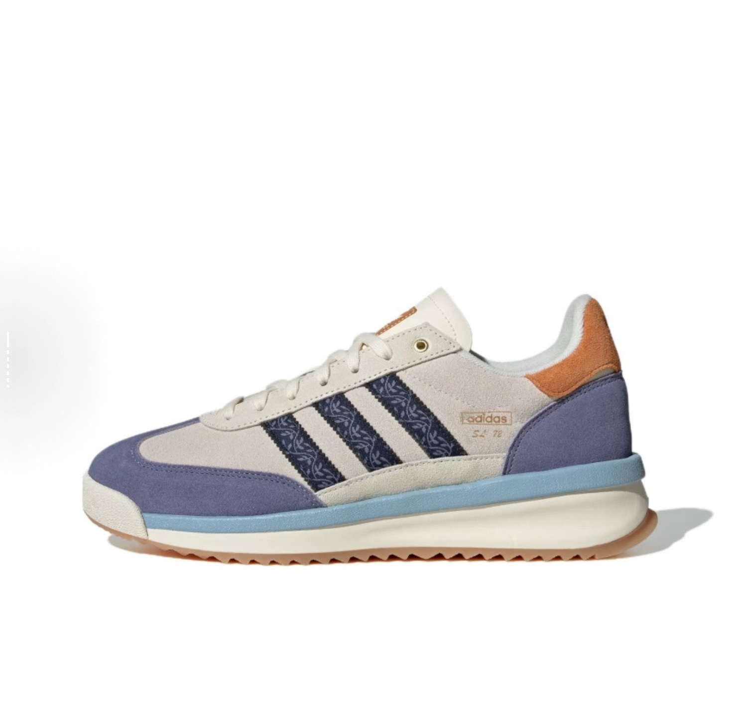 Adidas三叶草SL 72 RTN男女复古运动增高缓震T头鞋休闲鞋JQ0957