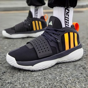 8利拉德8代战靴耐磨缓震实战篮球鞋 DAME IF1512 新款 阿迪达斯男鞋