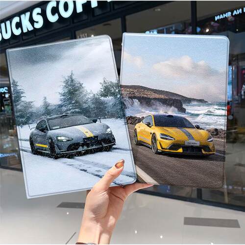 汽车ipad10保护套pro2024款11寸5苹果air7平板mini6壳4迷你3适用2三折2020带笔槽8第9代2021跑车2018男生创意