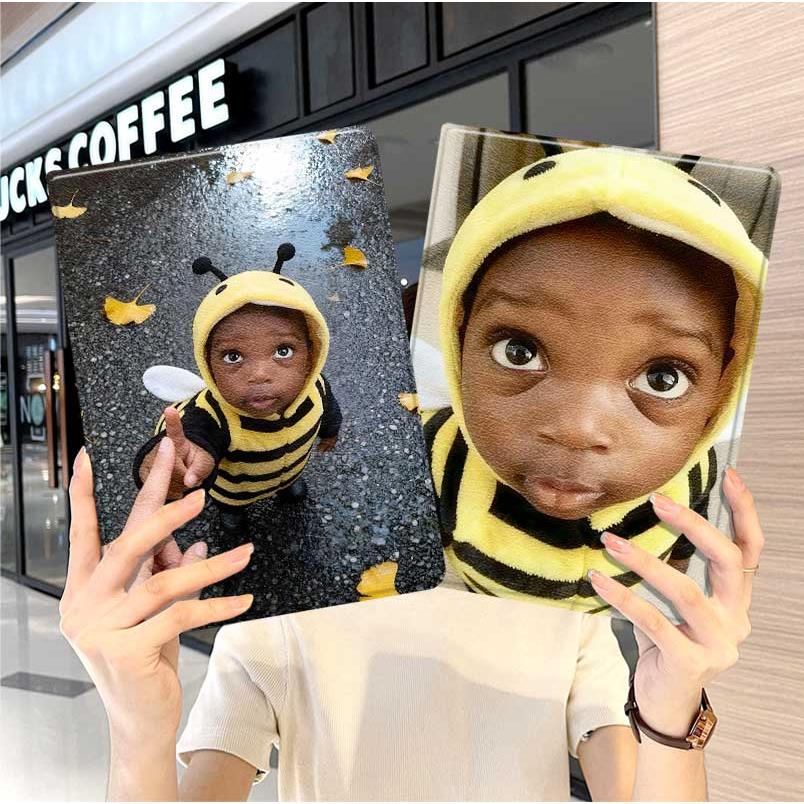 非洲十二少华为平板matepad11保护套5s壳air12抽象v8pro女生8荣耀9m6外壳5小米7三折6pro适用7s红米kpad2024