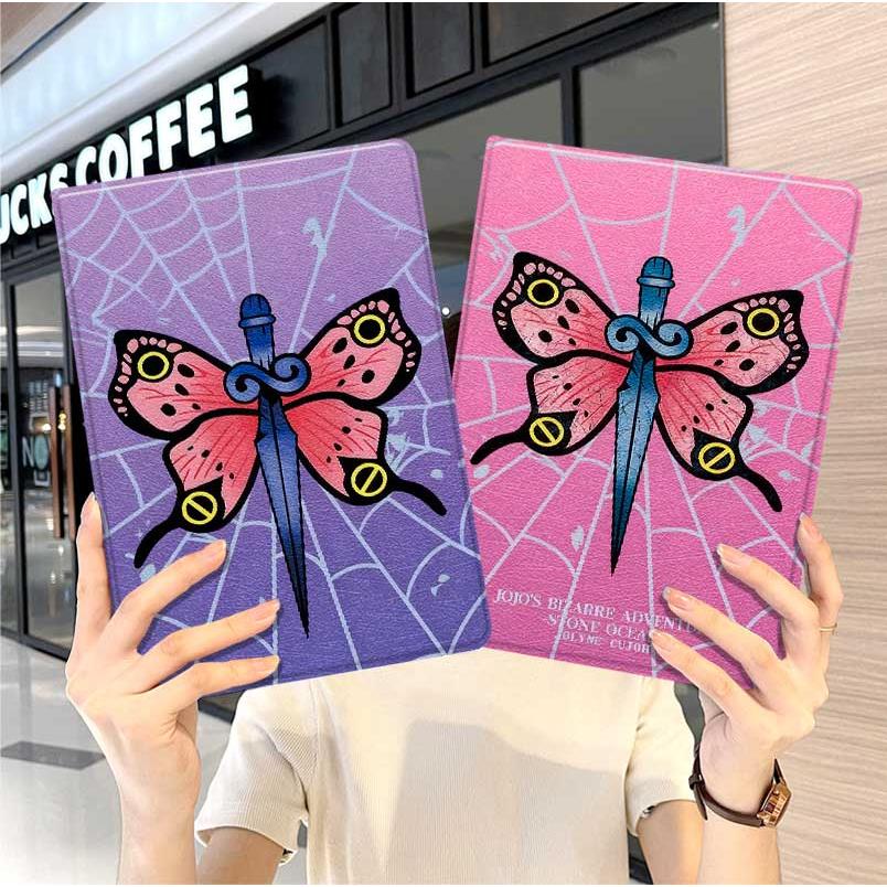jojo的奇妙冒险ipad10保护套pro2024款11寸5苹果air7平板mini6壳4迷你3适用2三折2020带笔槽8第9代2021卡通男