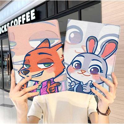 疯狂动物城ipad10保护套pro2024款11寸5苹果air7平板mini6壳4迷你3适用2三折2020带笔槽8第9代2021情侣2018九