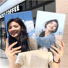 章若楠华为平板matepad11保护套5s壳air12明星v8周边pro8荣耀9女生m6外壳5小米7三折6pro适用7s红米kpad可爱