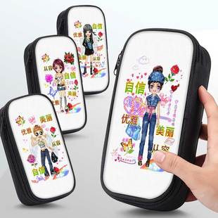 非主流抽象猎奇笔袋小学生铅笔盒2025新款超火文具袋初中生笔盒学生文具盒儿童网红爆款搞怪男女生男孩男孩款