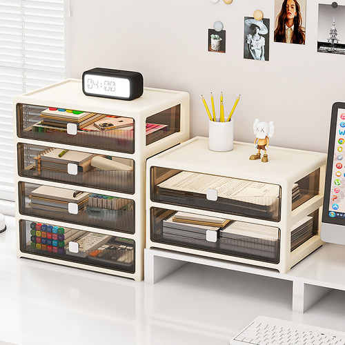 2025年新款塑料桌面收纳盒