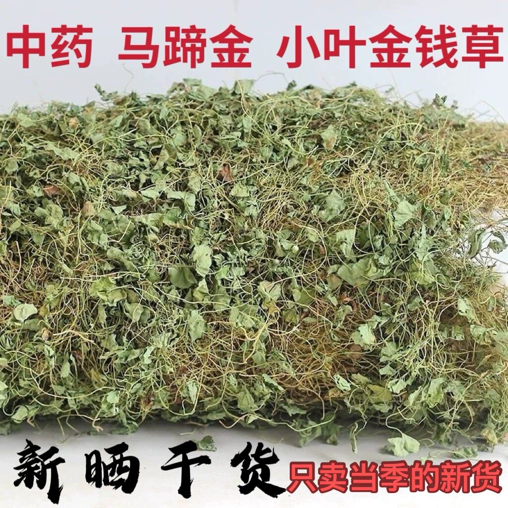 金钱草正宗四川农村小叶金钱草溶石草中药材新鲜干货泡茶马蹄金