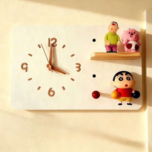 奶油风洞洞板电表箱装饰画盖板画