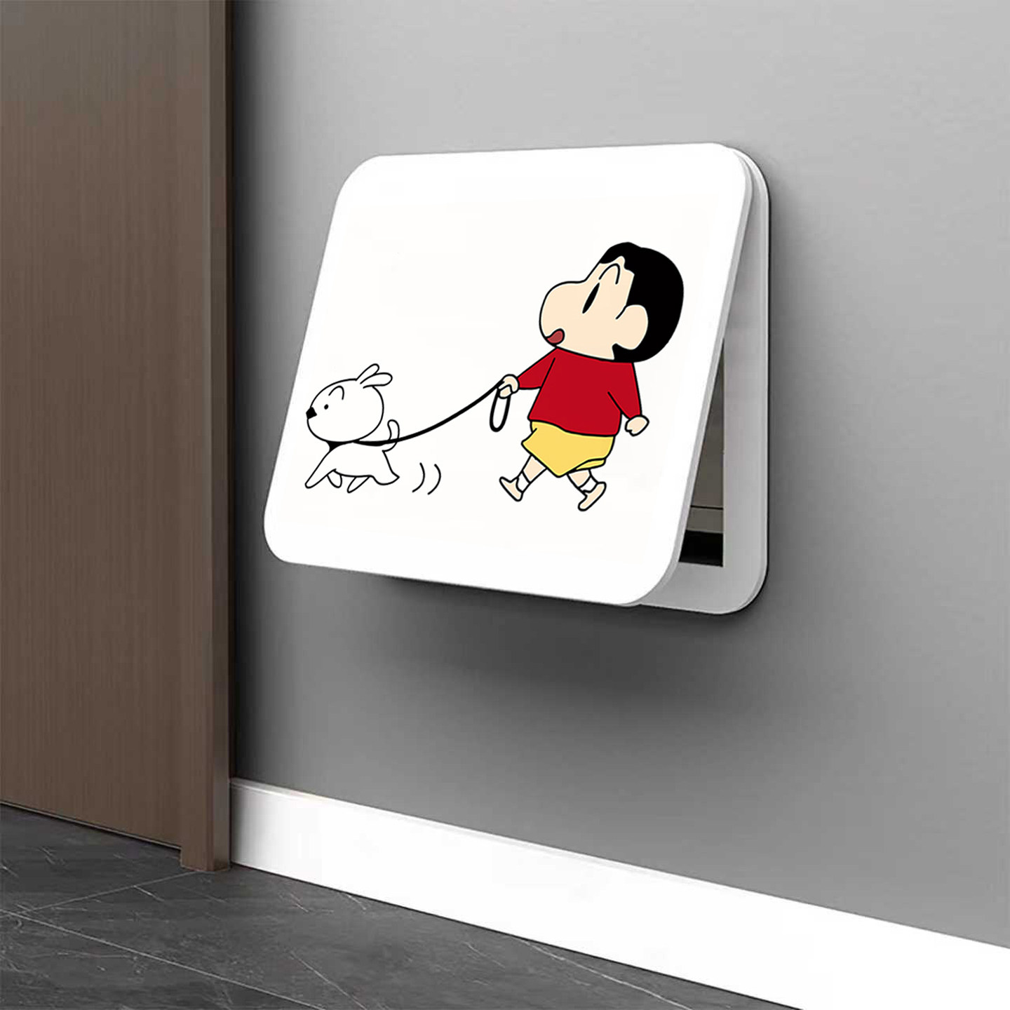 电表箱装饰画遮挡盖板电箱免打孔