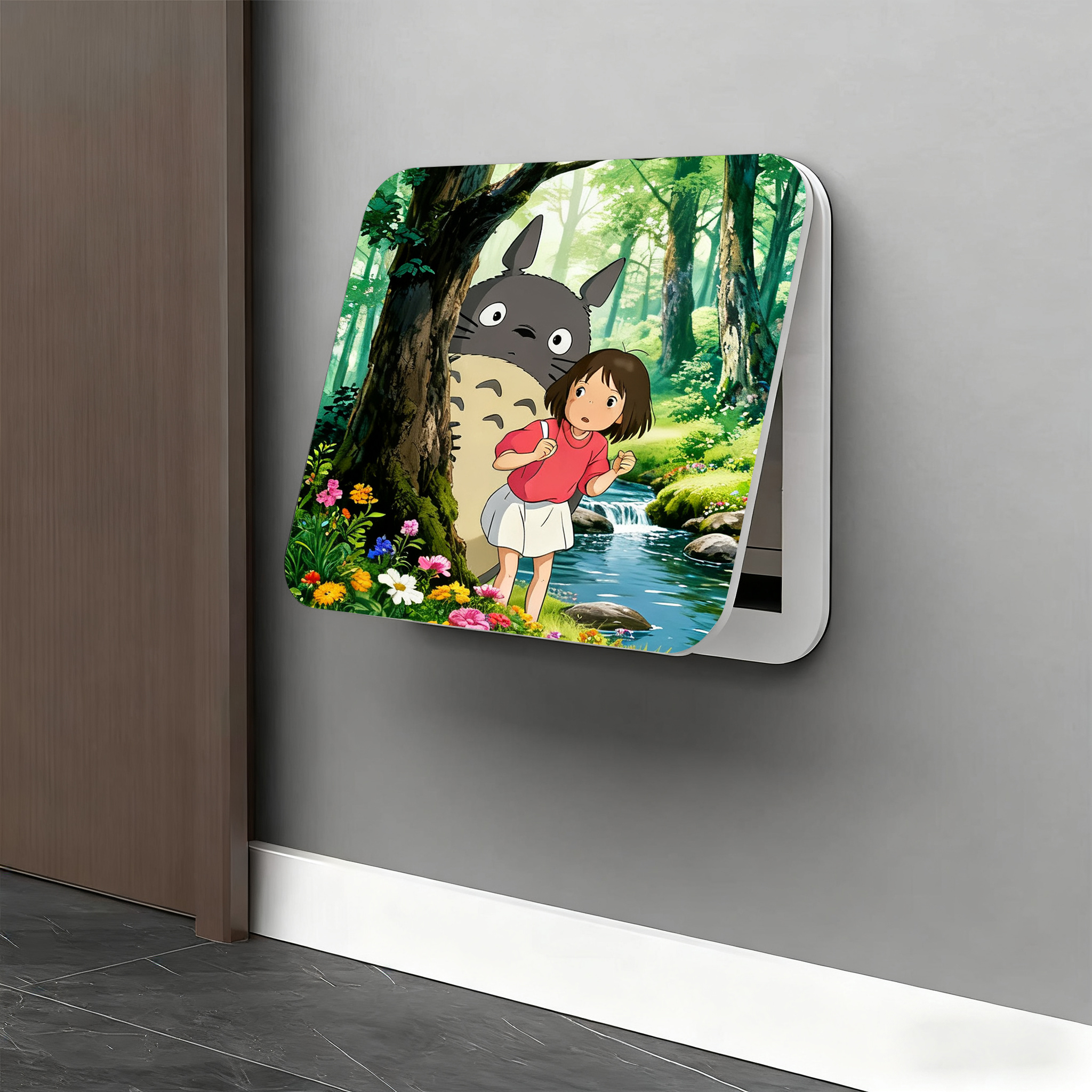 电表箱装饰画遮挡盖板电箱免打孔