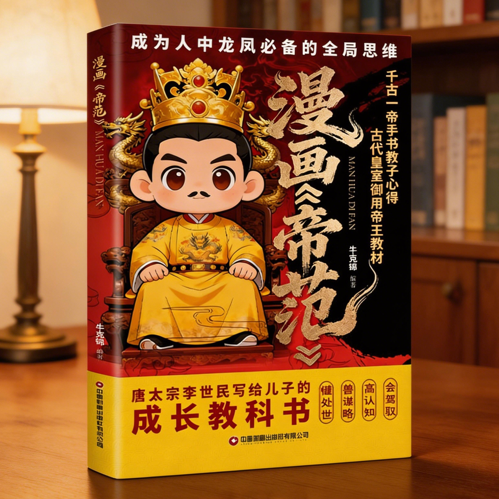 漫画帝范高官方正版情商聊天术养成自律励志育儿书心理学语言练字