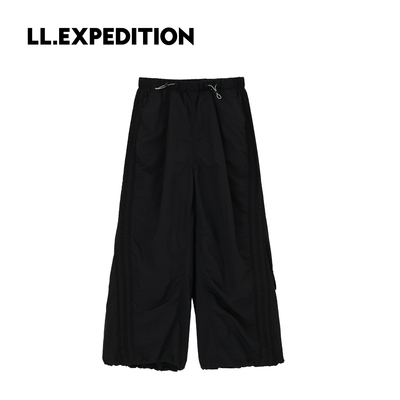 【多口袋拼贴】LLEXPEDITION宽松阔腿伞兵裤2025年城市机能休闲裤
