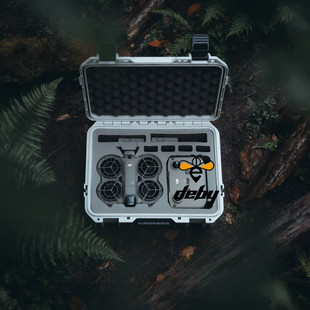 DEBY适用DJI大疆Neo2掌上无人机收纳包硬壳背包配件盒vlog航拍智能跟拍飞行相机畅飞套装 单肩便携包防水箱