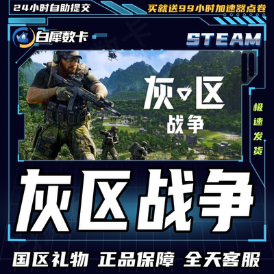 Steam正版游戏灰区战争礼物发