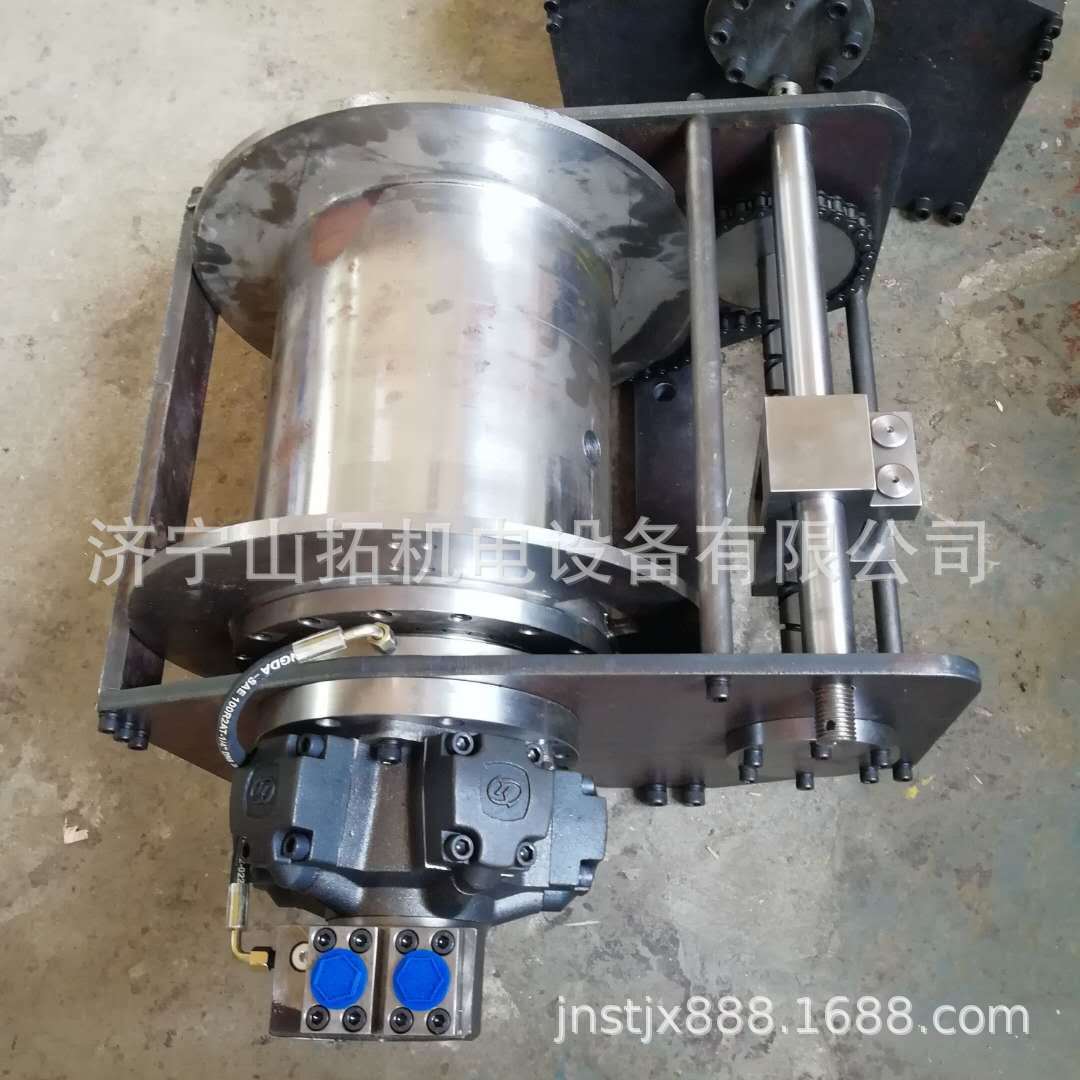 3吨带排绳器液压绞车吊车勾机随车吊汽车水平拖拽不乱绳