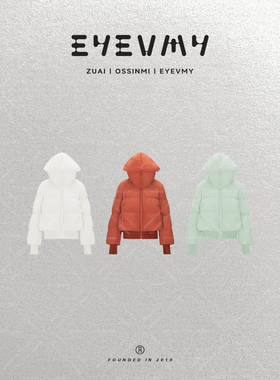 【哈密瓜羽绒服】90白鸭短款连帽立领磨毛感外套WT54OWK039