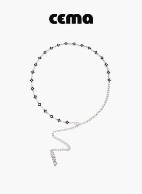 CEMA金属细链条ins风高级感连衣裙服装配饰腰带时尚精致装饰