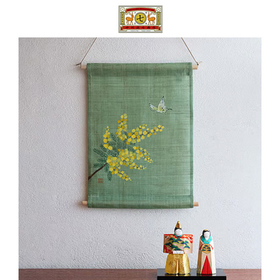 中川政七商店手工挂画挂布卷轴