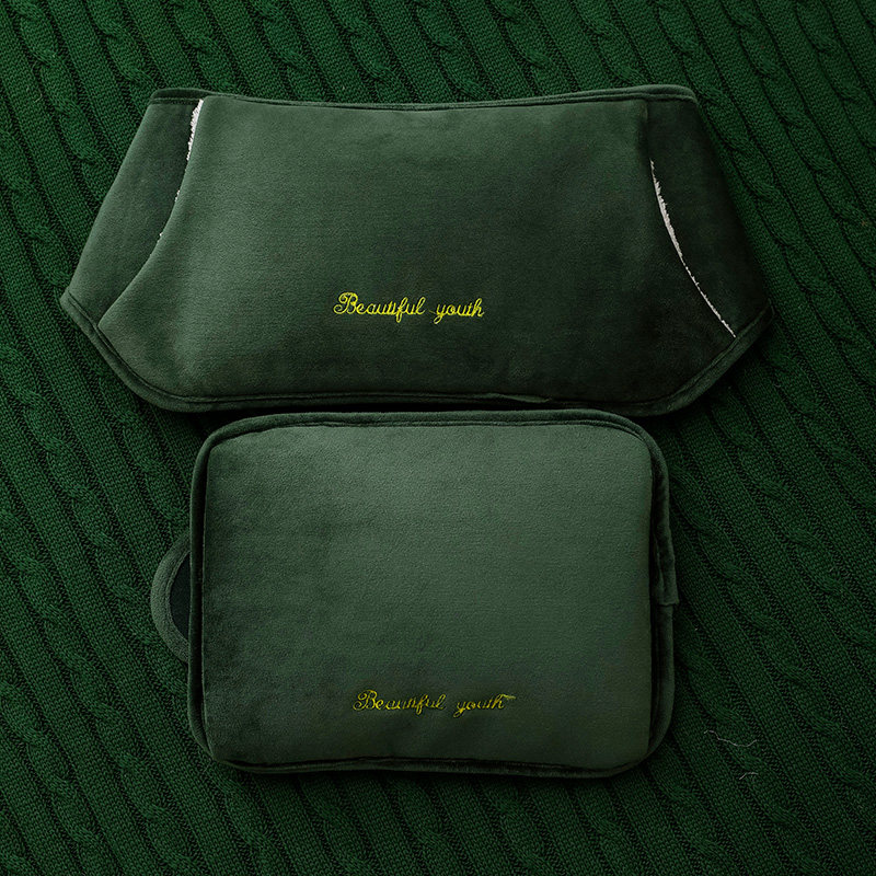 热水袋充电防爆暖水袋可拆洗暖肚子暖宝宝女生热宝毛绒可爱暖手宝