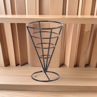 餐具商用美式 创意铁艺薯条篮炸鸡小吃筐迷你炸篮网红篮子奶茶店