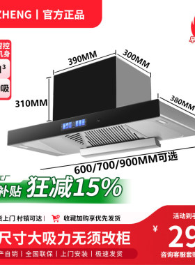 小型油烟机家用厨房大吸力油烟机
