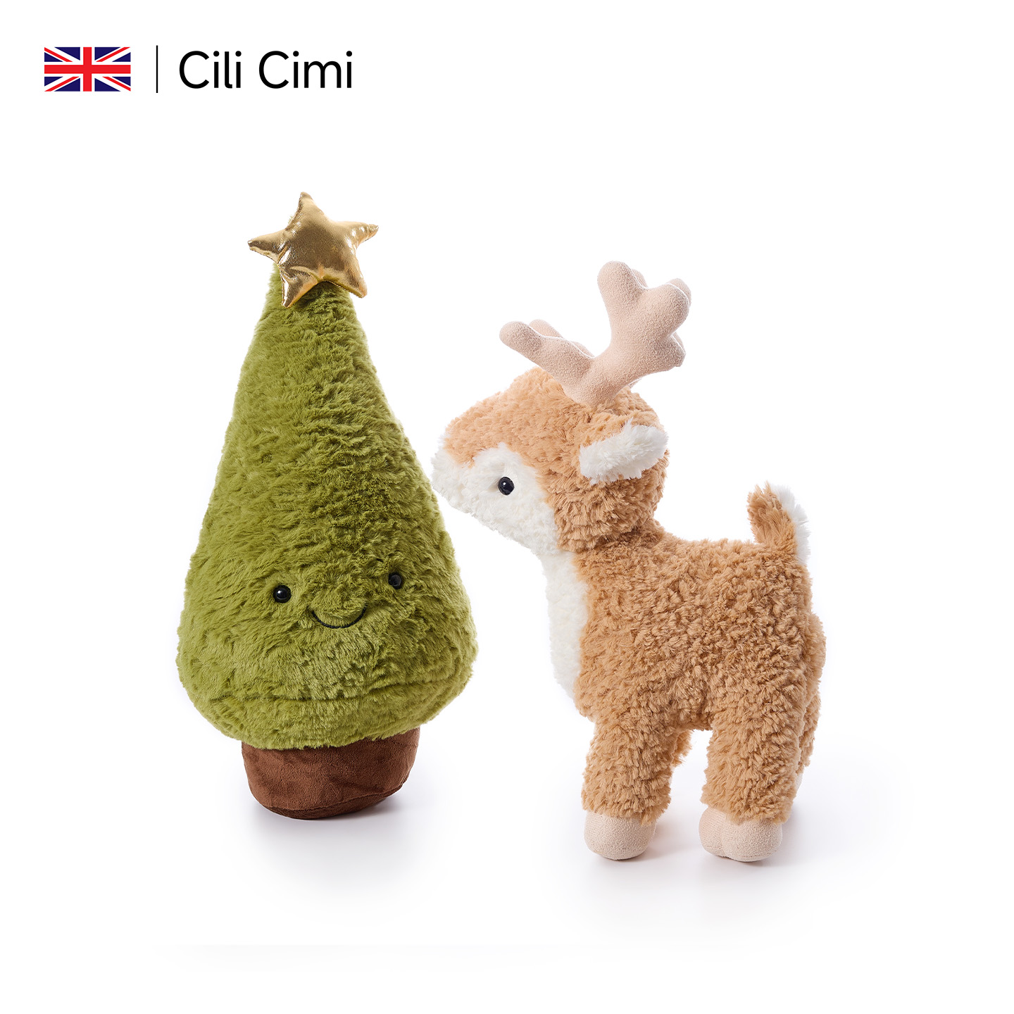 圣诞节礼物麋鹿圣诞树摆件玩偶