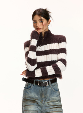 清仓-美式辣妹针织衫老款秋冬早秋上衣初秋衣服-12月更新