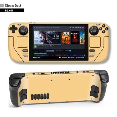 不留胶贴纸Steamdeck贴膜拼色