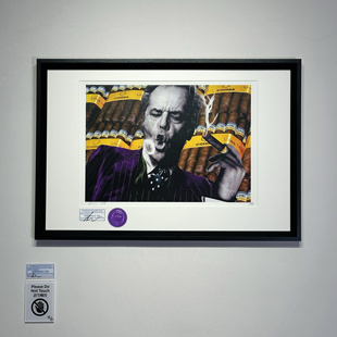 S5h正品限量潮流版画 杰克尼克尔森&高希霸COHIBA 客厅挂画装饰画