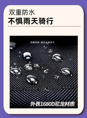 适用CBF190TR边包侧边包改装覆古摩托车全盔防水帆布包侧挂包