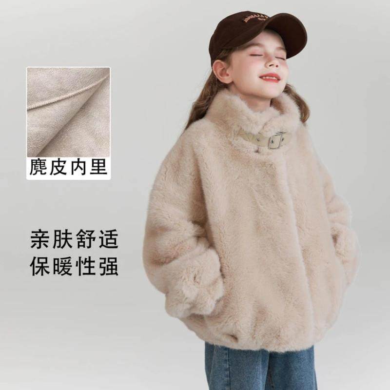 星玥童装馆女童皮毛加绒外套秋冬装新款洋气爆款女孩加厚保暖上衣,童装/婴儿装/亲子装,普通外套,淘宝优惠券,粉丝福利购,淘宝优惠卷