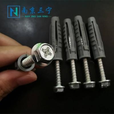 四面体1012mm安装膨机螺丝H挂架六角膨胀电视机外。油烟塑料十字