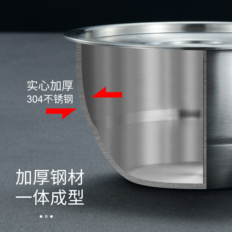 不锈钢蒸碗304炖盅加厚