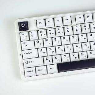 KBDiy GMK BOW俄语布局键帽PBT五面热升华客制化原厂高度机械键盘