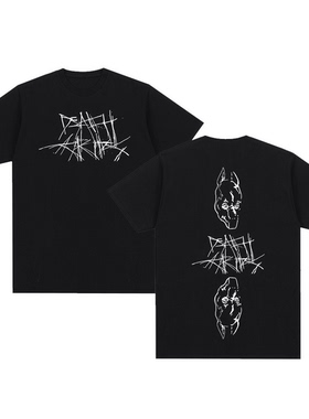 Death Grips Scratch短袖T恤死亡之握Hip Hop Rapper实验嘻哈男女