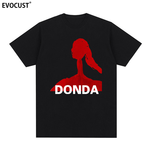 Donda 嘻哈 Tee 侃爷 Kanye West 圆领T恤 坎爷 封面印花半袖短袖