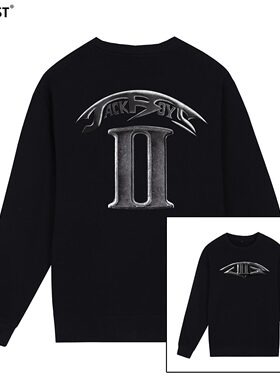 Travis Scott特拉维斯 斯科特Jackboys Album嘻哈男女圆领卫衣