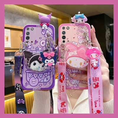 趴趴美乐蒂适用华为荣耀x10max手机壳v10库洛米10青春版卡通10i可爱十斜挎honor硅胶10x软壳可背斜跨超萌少女
