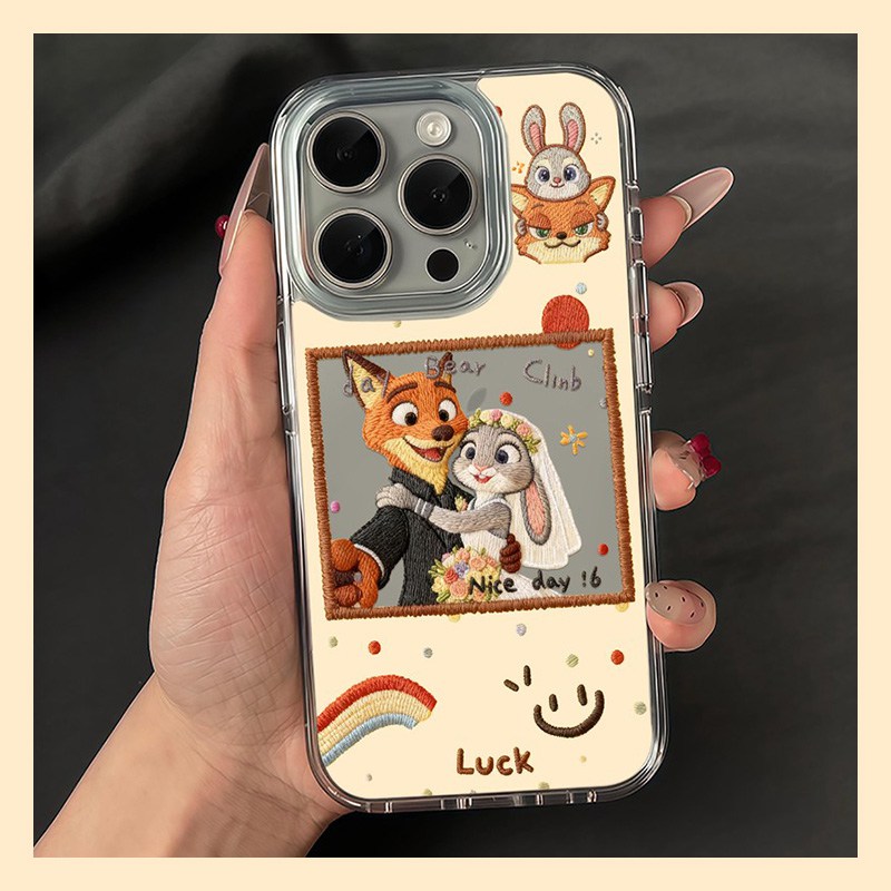 手机壳亚克力镜子镜面疯狂动物城