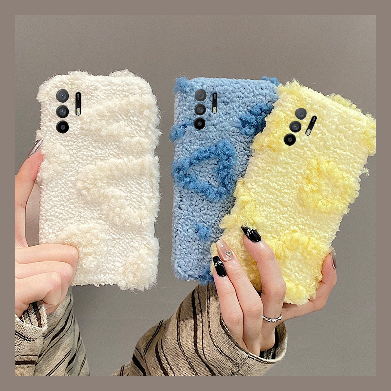 ins风满屏爱心适用oppoa3pro手机壳a2x韩系a1毛茸茸a97秋冬季a96毛绒a95a93a91a72a58a57a52a32a11a9a31a8a5