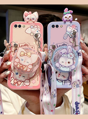 立体玲娜贝儿适用oppor11plus手机壳r9splus趴趴r9s星黛露r11s斜挎oppo可背m硅胶sk软壳t卡通st可爱0ppo女r11
