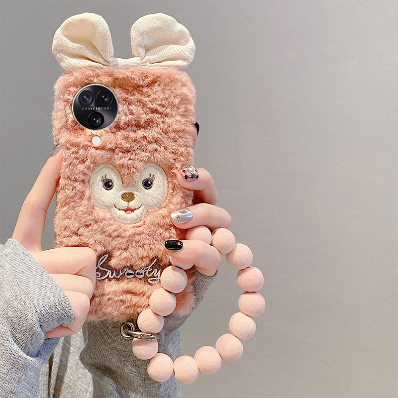 雪莉玫毛茸茸oppo手机壳卡通