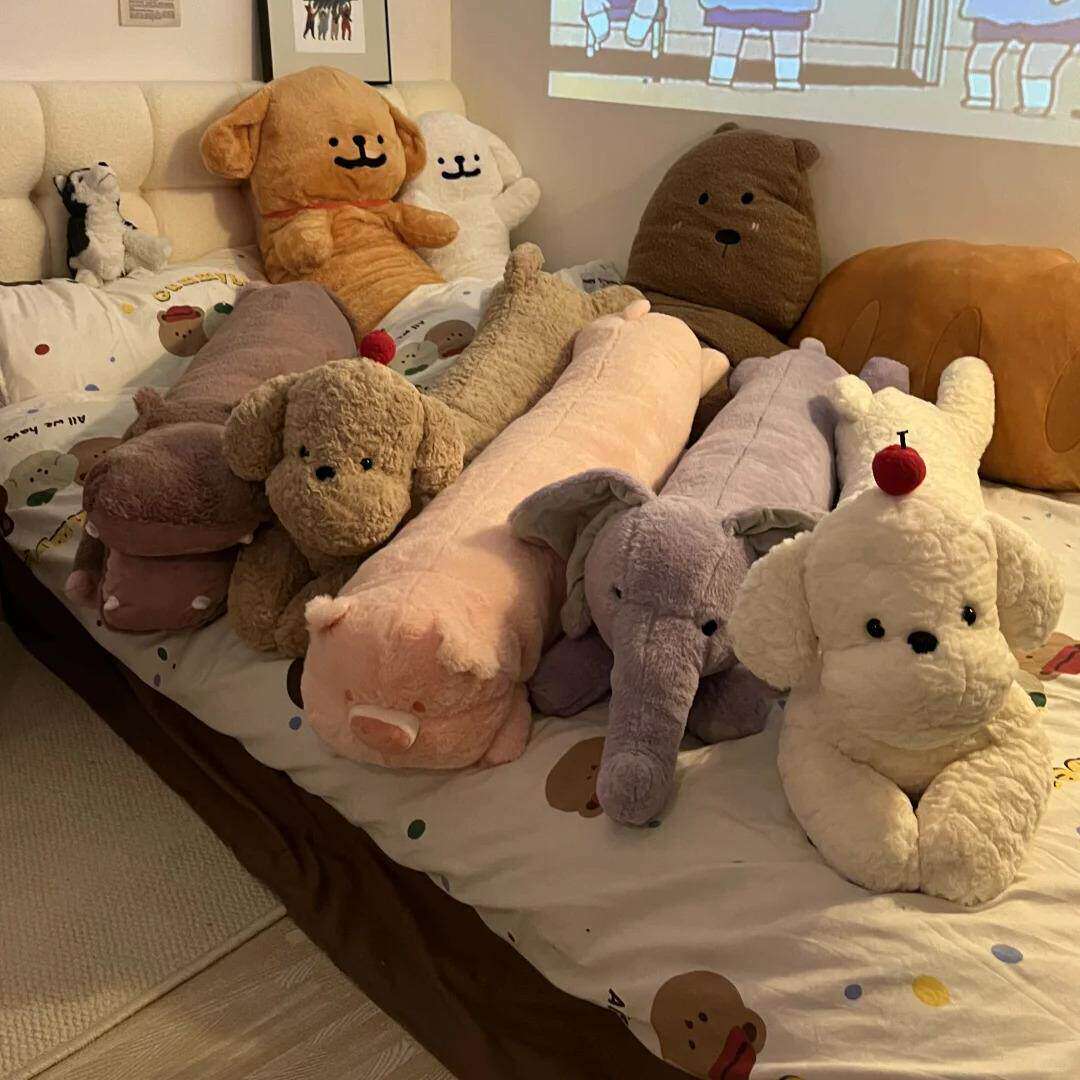 长条睡觉抱枕女生创意礼物玩偶可爱兔子毛绒玩具公仔侧睡夹腿枕头