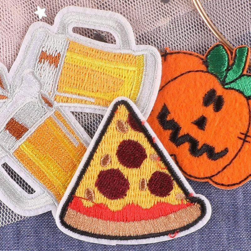 啤酒补丁布贴披萨水果徽章刺绣标绣花章服装辅料装饰仔标电脑草莓,居家布艺,布贴,淘宝优惠券,粉丝福利购,淘宝优惠卷