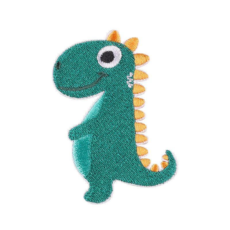 徽章标原创服装辅料电脑补丁贴刺绣衣帽绣花自可爱卡通恐龙粘布贴,居家布艺,布贴,淘宝优惠券,粉丝福利购,淘宝优惠卷