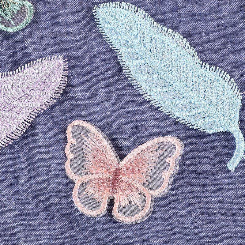 衣帽可爱DIY多色布贴卡通手工配件羽毛饰品蝴蝶辅料百搭装饰制作,居家布艺,布贴,淘宝优惠券,粉丝福利购,淘宝优惠卷